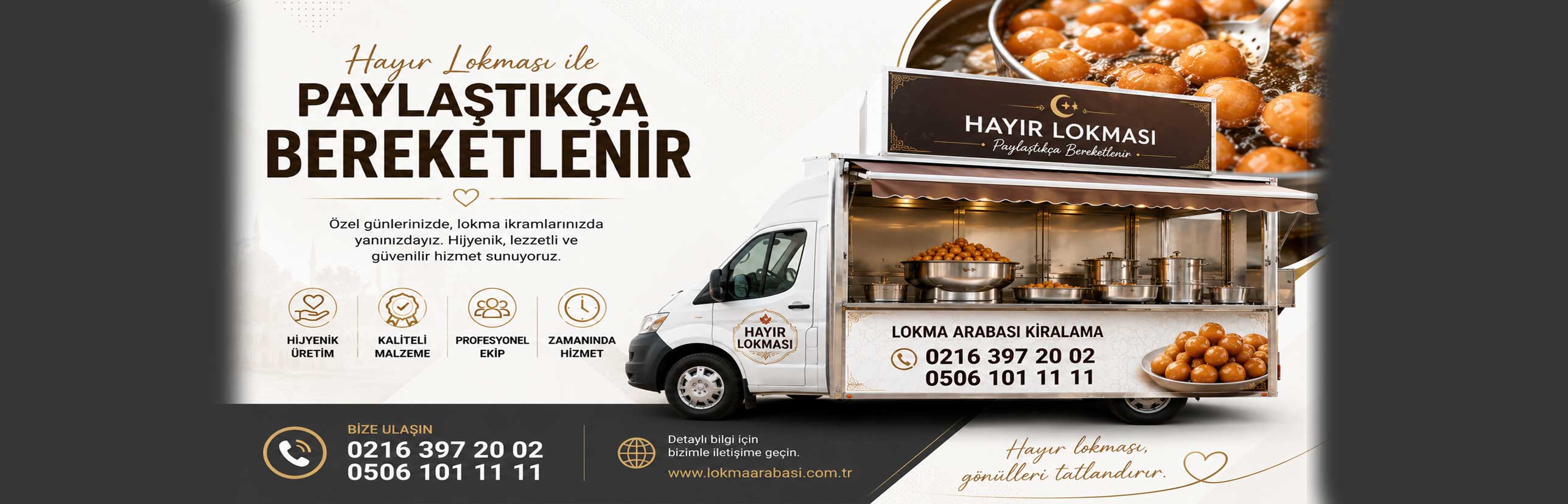 Lokma<br> Arabası Kiralama