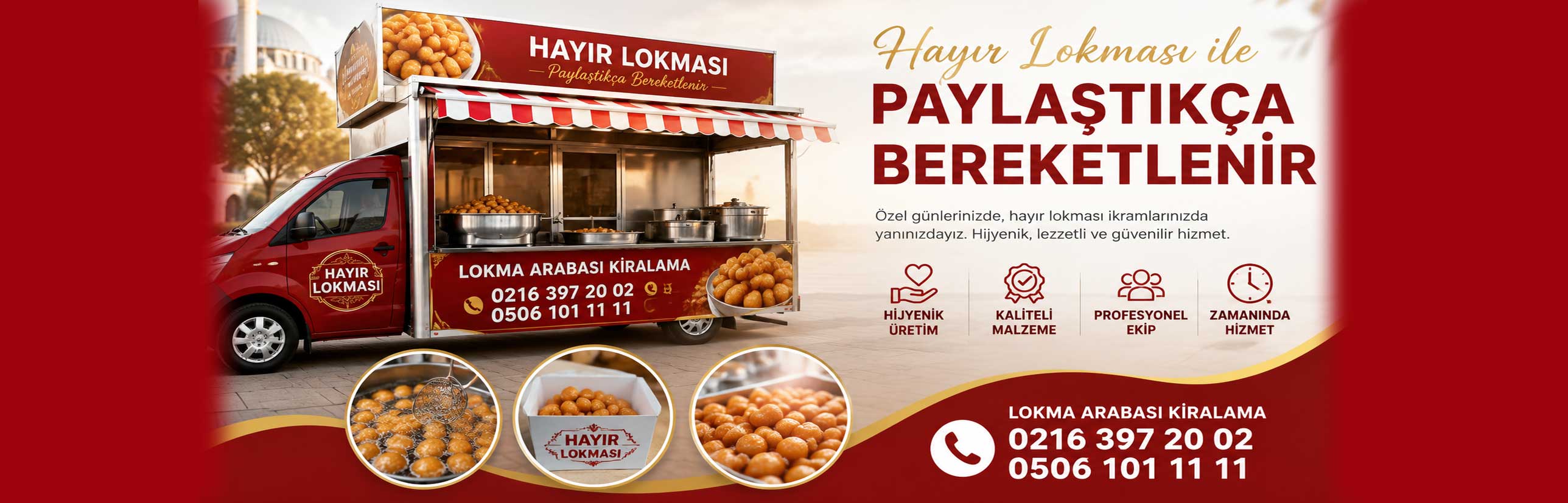 Lokma<br> Arabası Kiralama